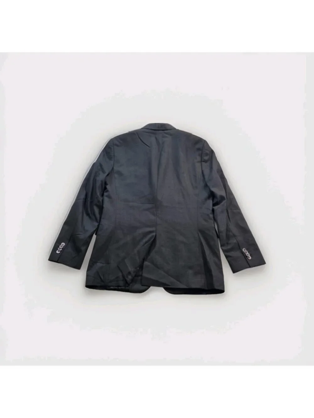 SAND Copenhagen XO Blazer 50 EU / 40 R Black Wool Cotton Lanificio Fabio Italy
